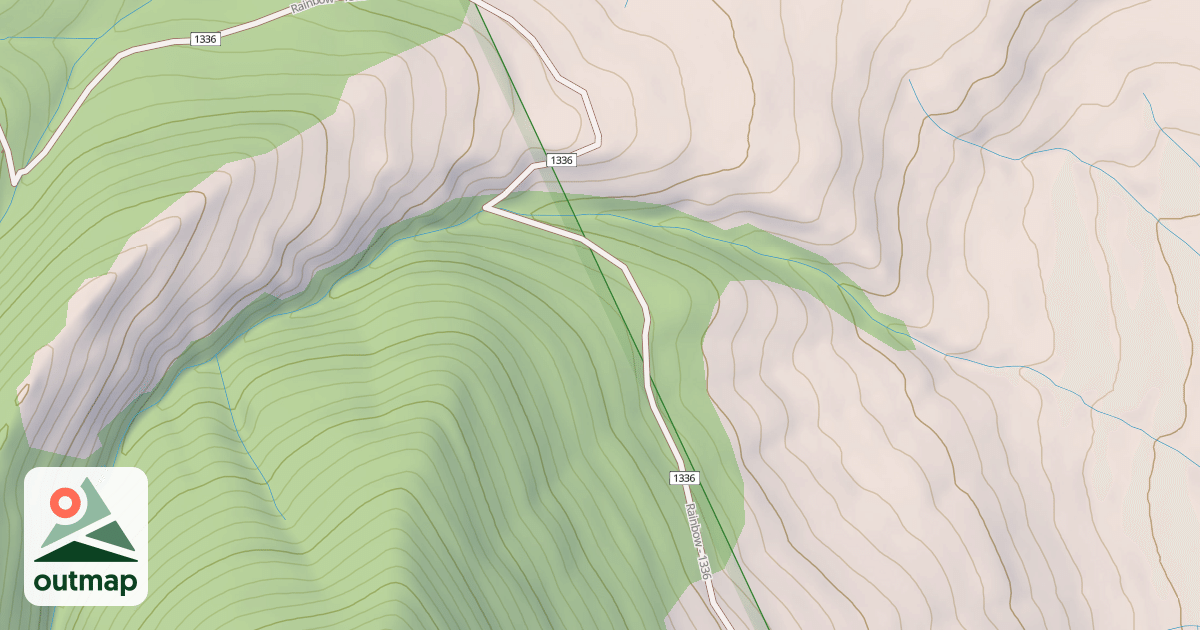Map of Rainbow Trail
