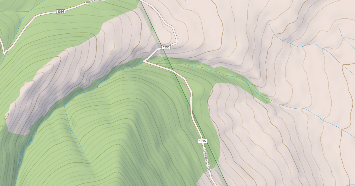 Map preview of Rainbow Trail