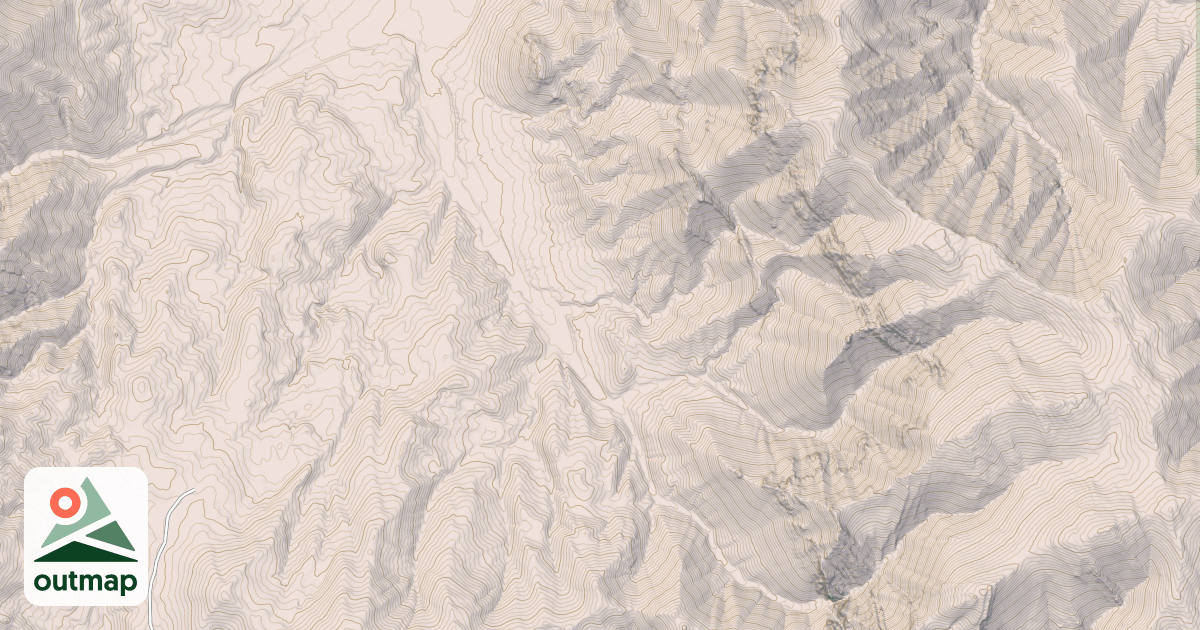 Map of HORSETHIEF CANYON
