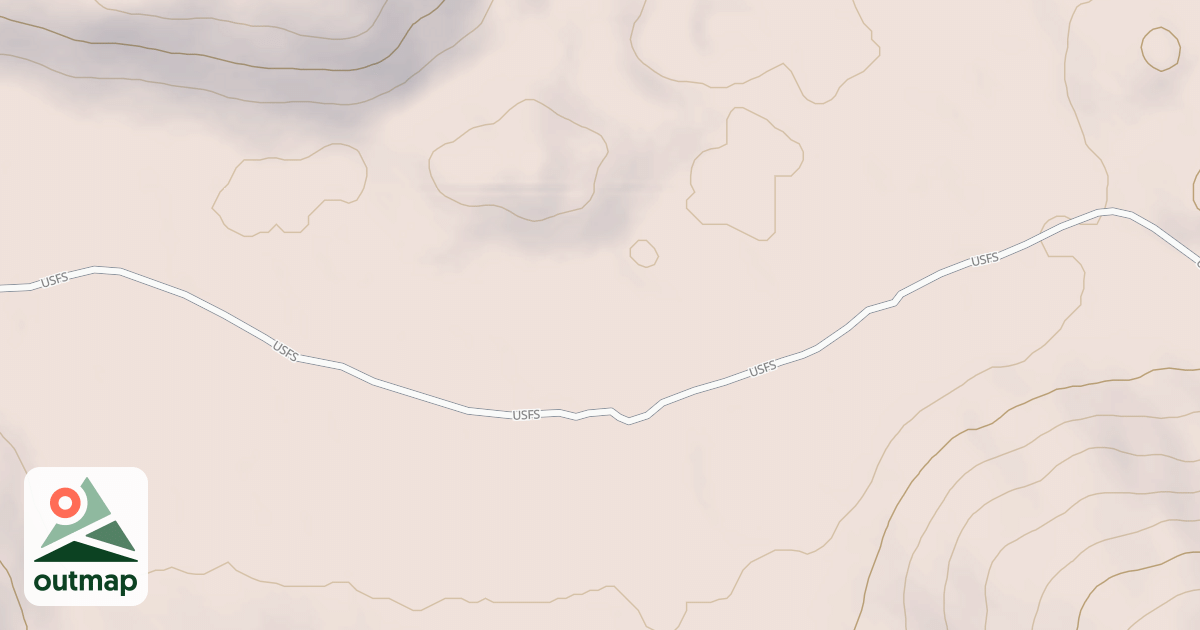 Map of Cone Road
