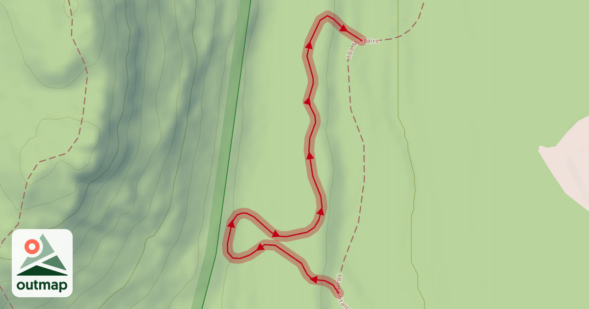 Map of 18b Commando