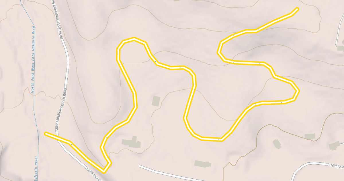 Map preview of Ranch Loop