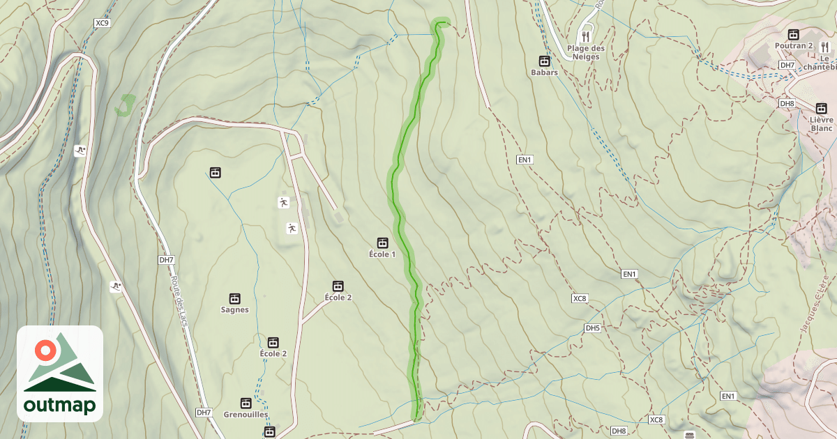 Map of Easy Rider
