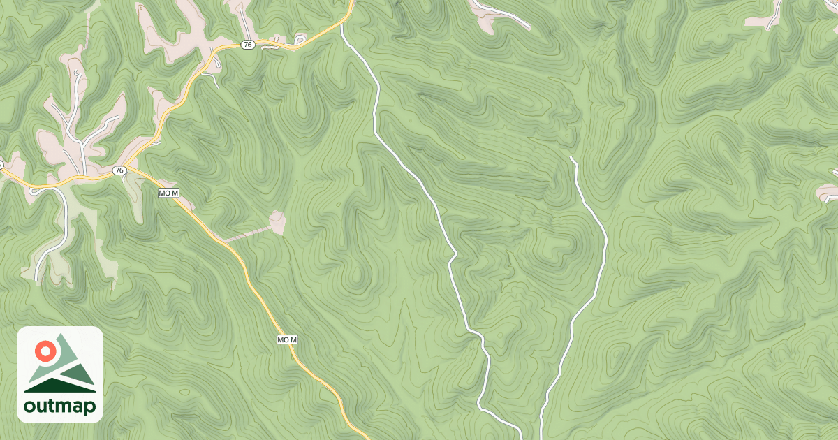Map of TENT RIDGE