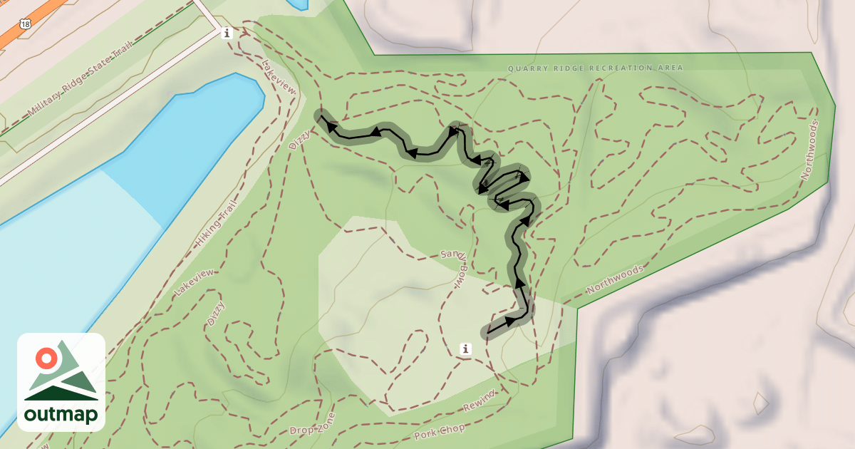 Map of B Line
