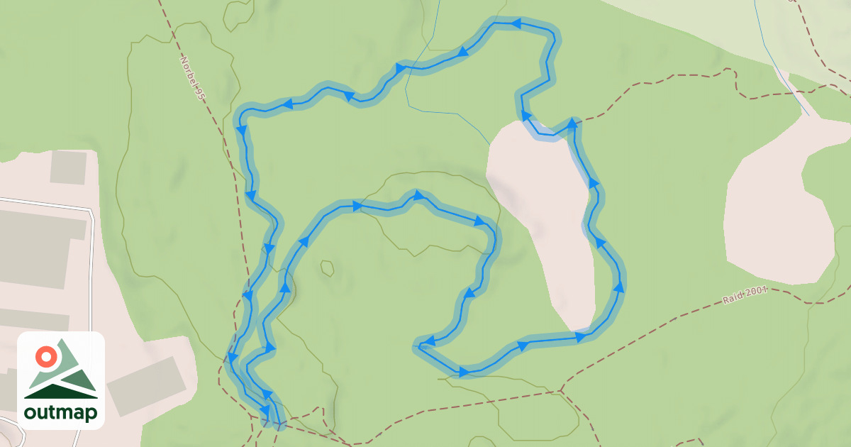 Map of Auf Spring