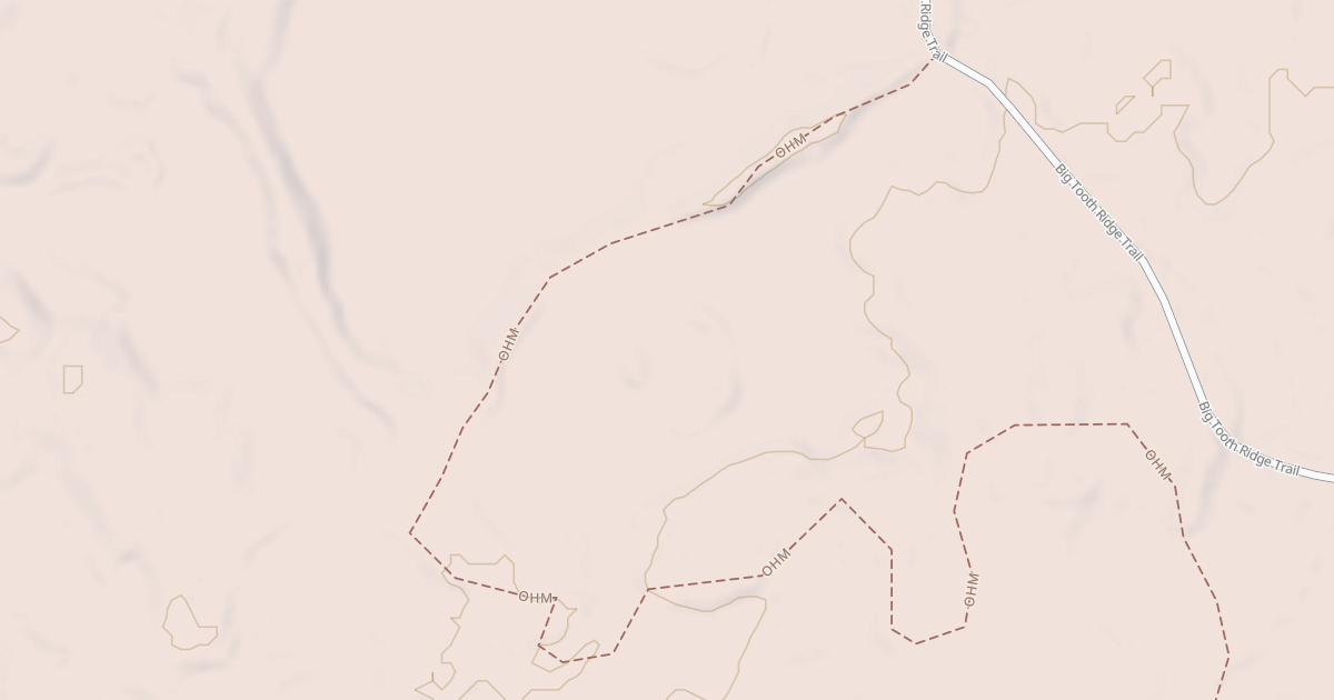 Map preview of Straight Arrows Trail
