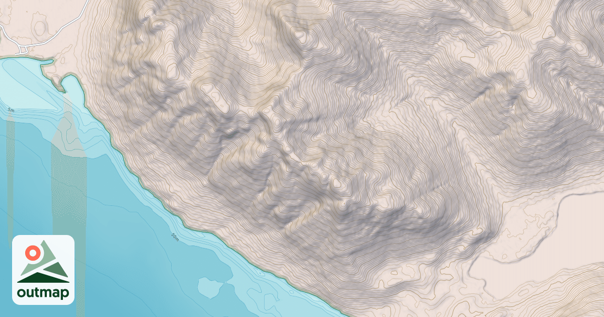 Map of OCEAN BLVD ROAD