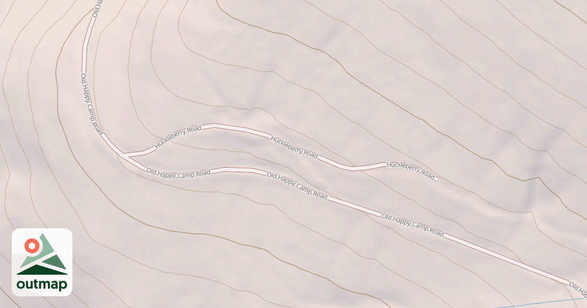 Map of HUCKLEBERRY