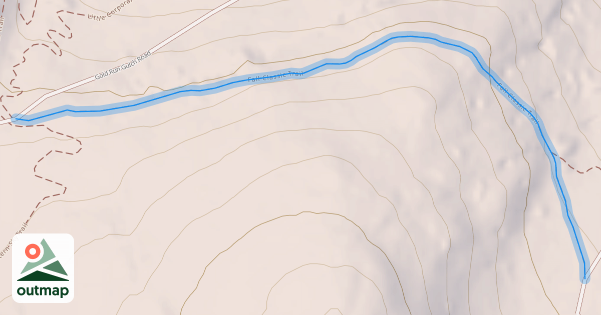 Map of Fall Classic Trail