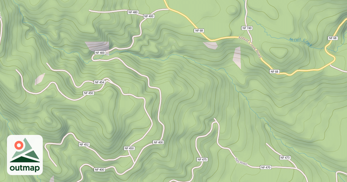 Map of Mccall Creek Ohv