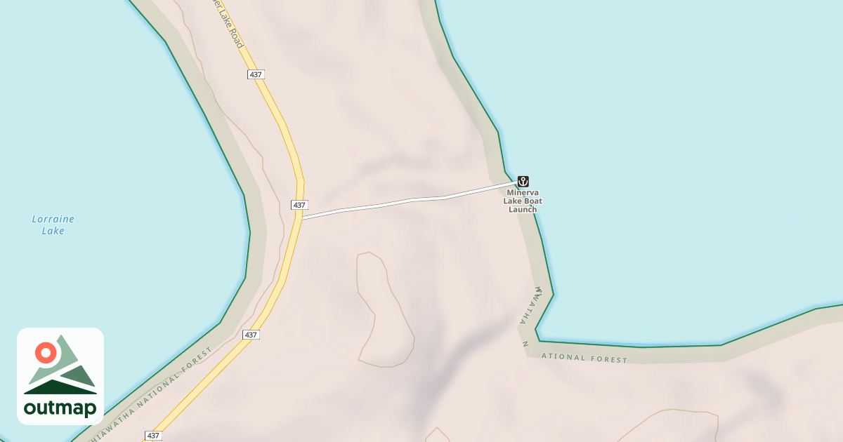 Map of LORRAINE CURVE