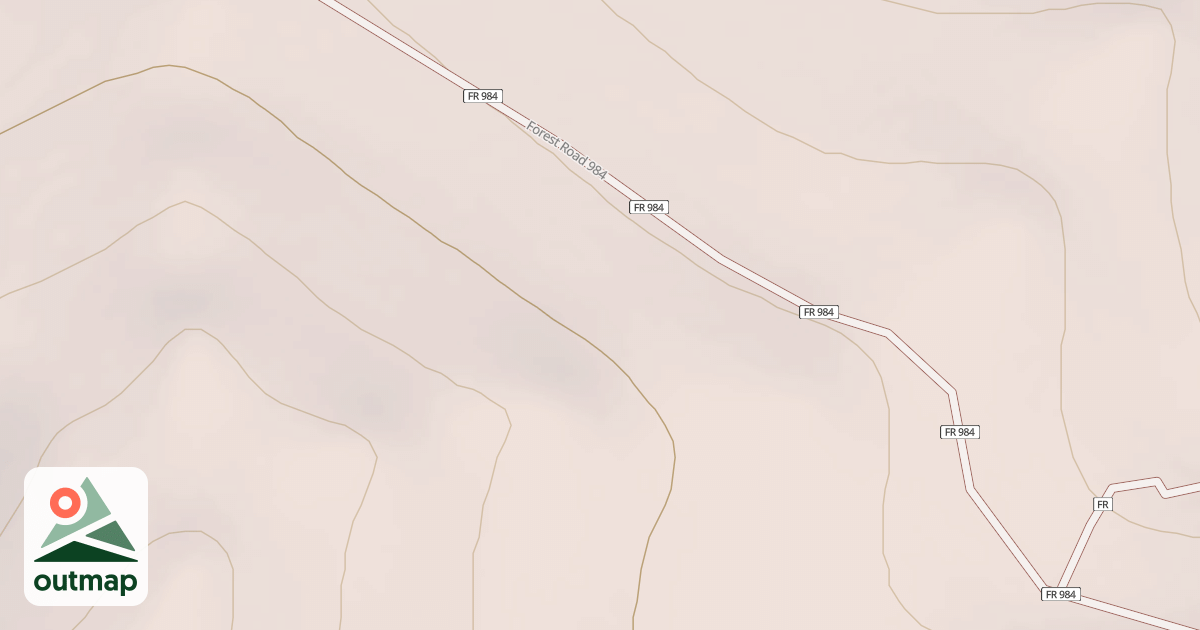 Map of USFS National Forest System Roads {92A5D5A6-F329-4229-A07E-116FAEB1DEE8}