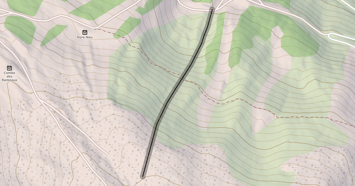 Map preview of Lagopède