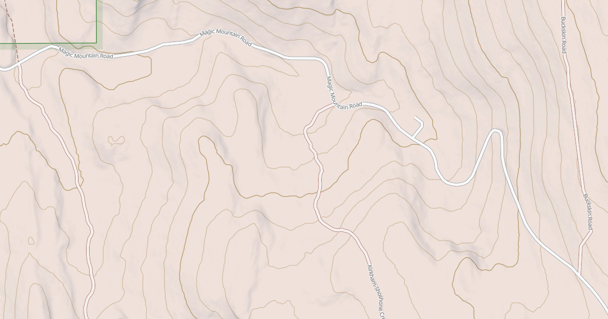 Map preview of Wagonwheel Springs Loop