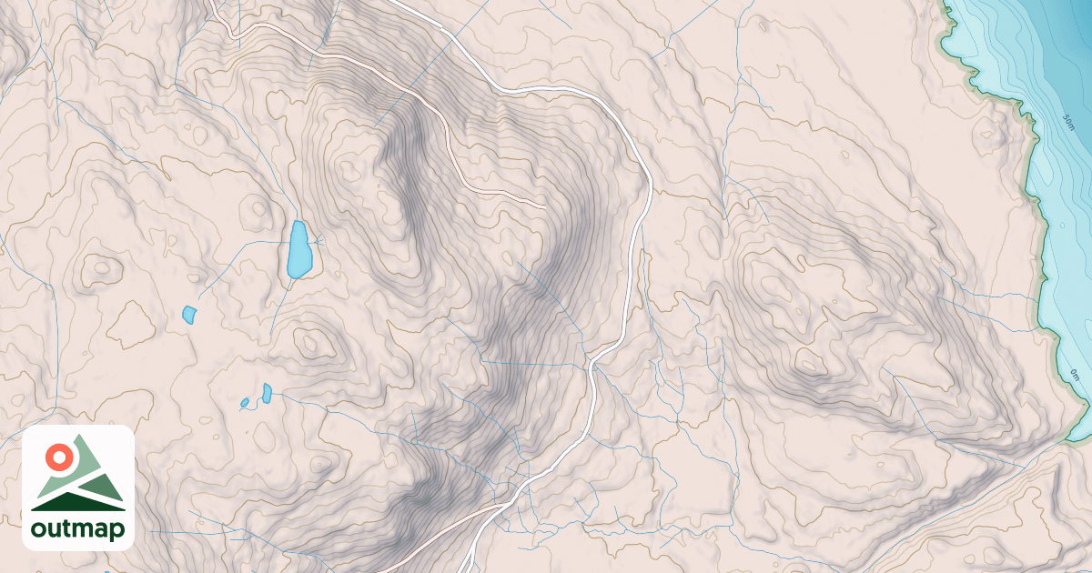 Map of COFFMAN COVE LOOP