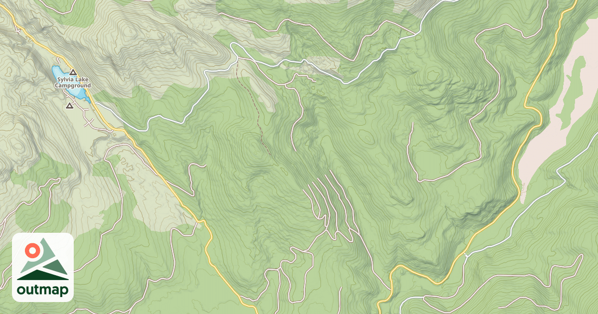Map of Griffin Creek