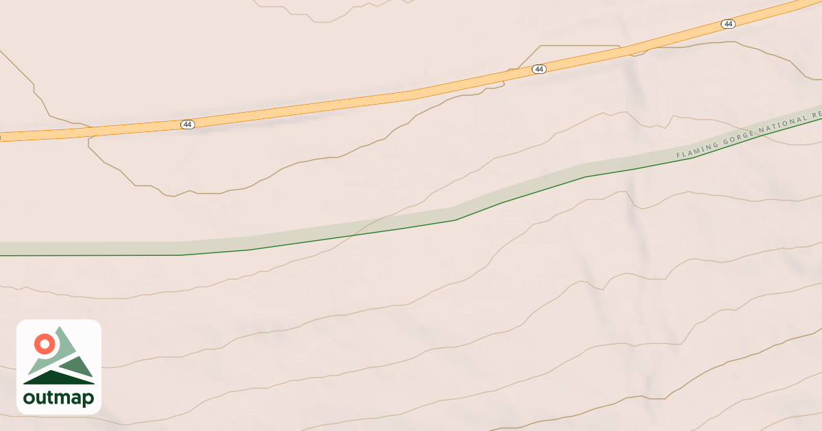 Map of DON HATCH MEMORIAL SNOWMOBILE