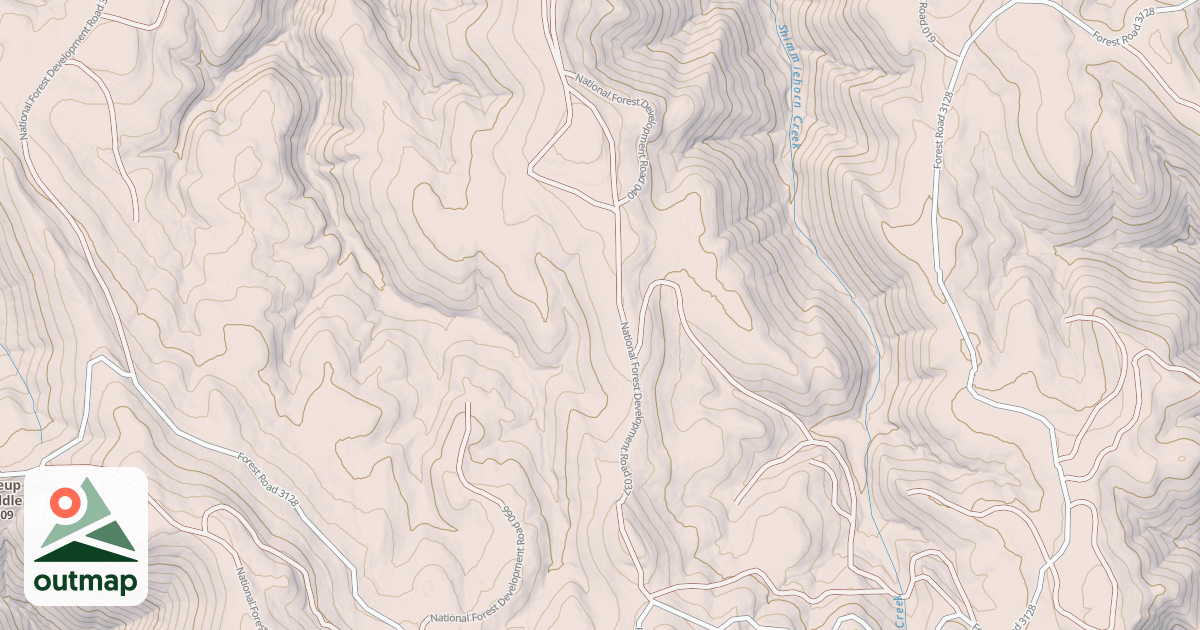 Map of LITTLE GOODMAN