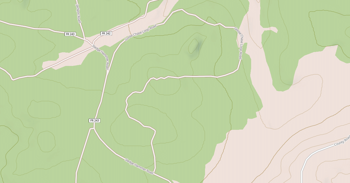 Map preview of GOOSE CHASE LOOP