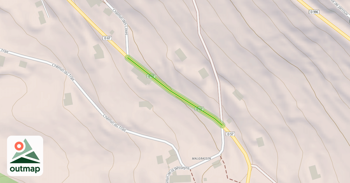 Map of Route de Saint Martin