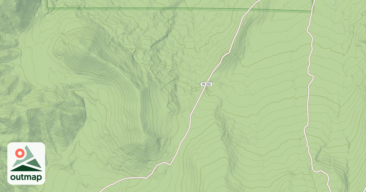 Map of CEDAR PASS JEEP RD