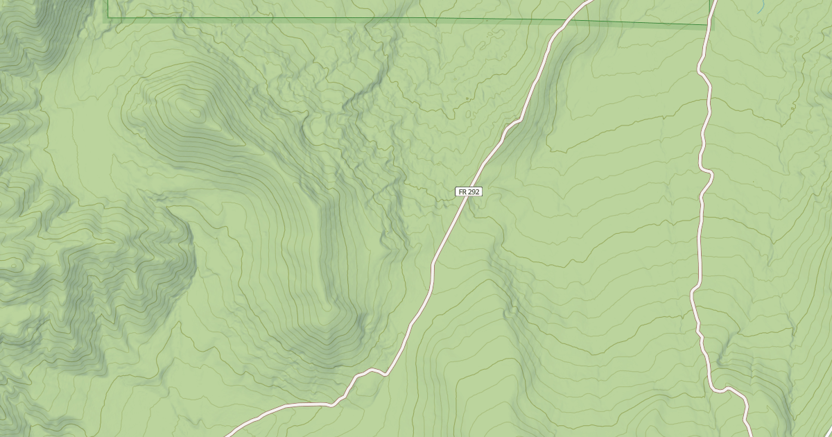Map preview of CEDAR PASS JEEP RD