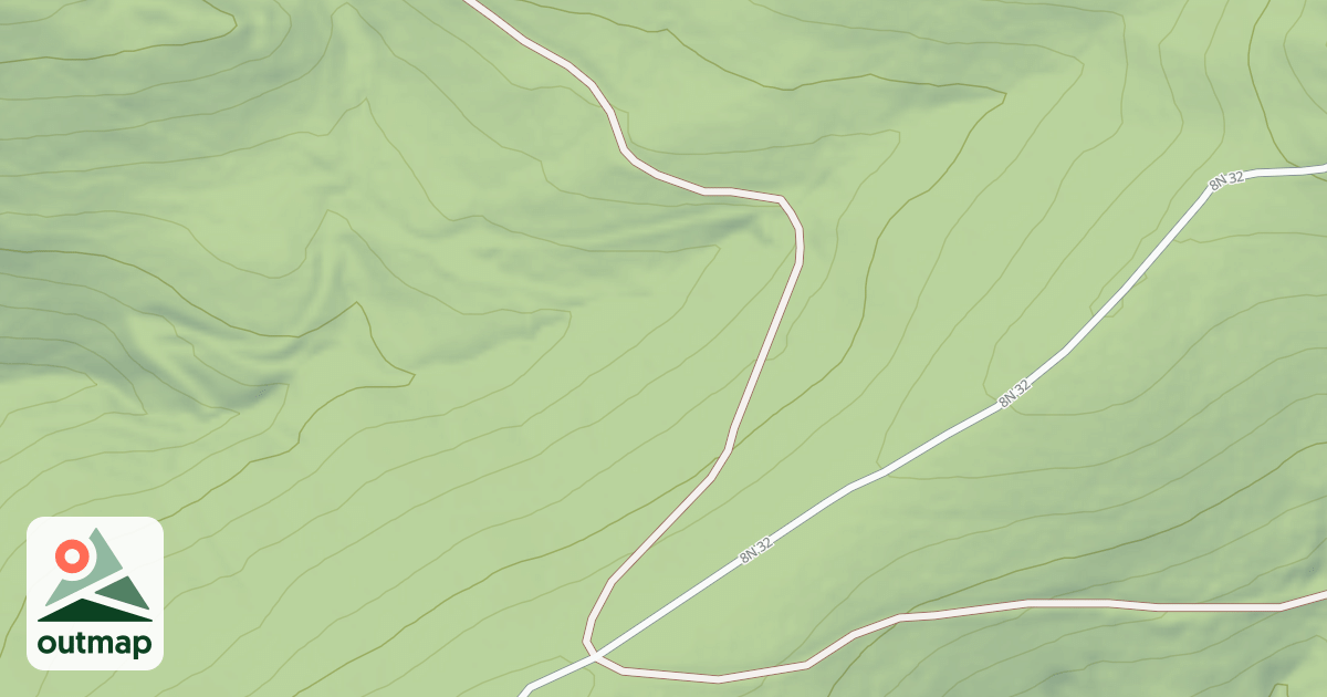 Map of PANTHER RIDGE N.