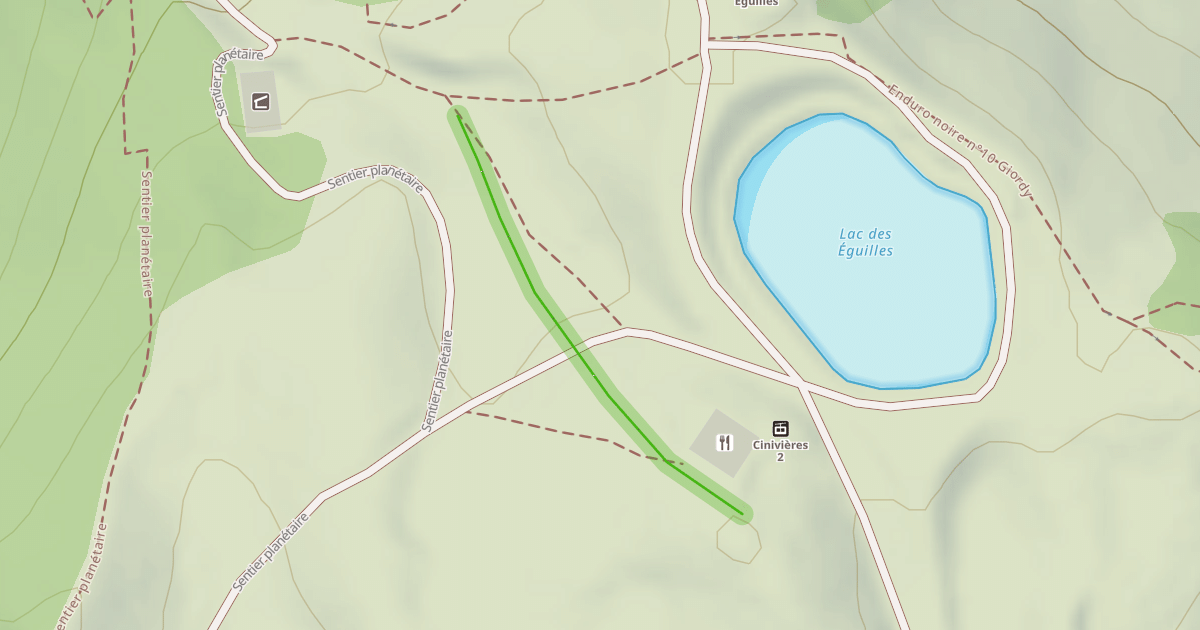 Map preview of Cinivières