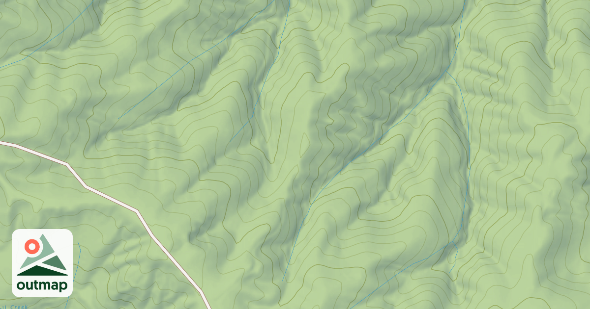 Map of BIG BAR SPUR E