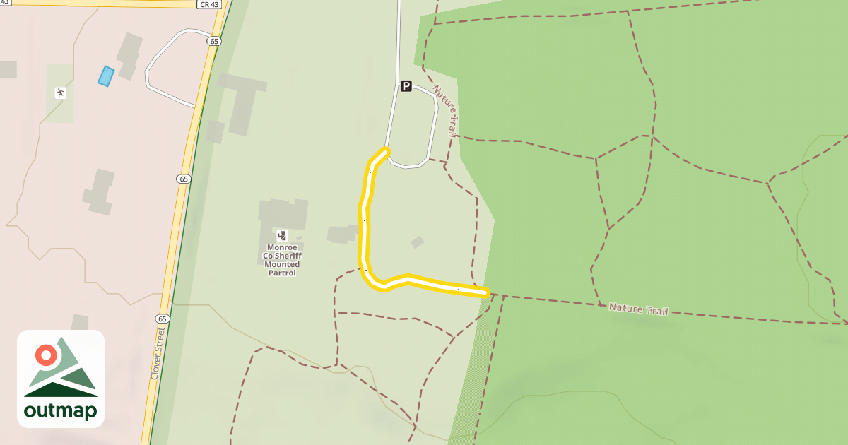 Map of Nature Trail