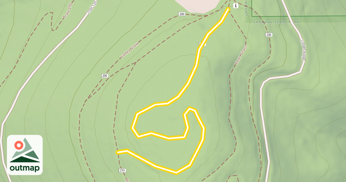 Map of Brian's Hill