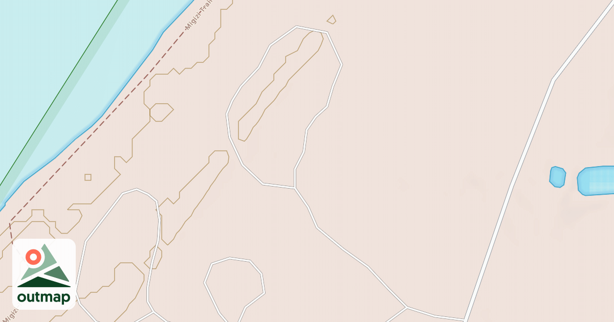 Map of CHIPPEWA CMPGRND WARRIOR LOOP