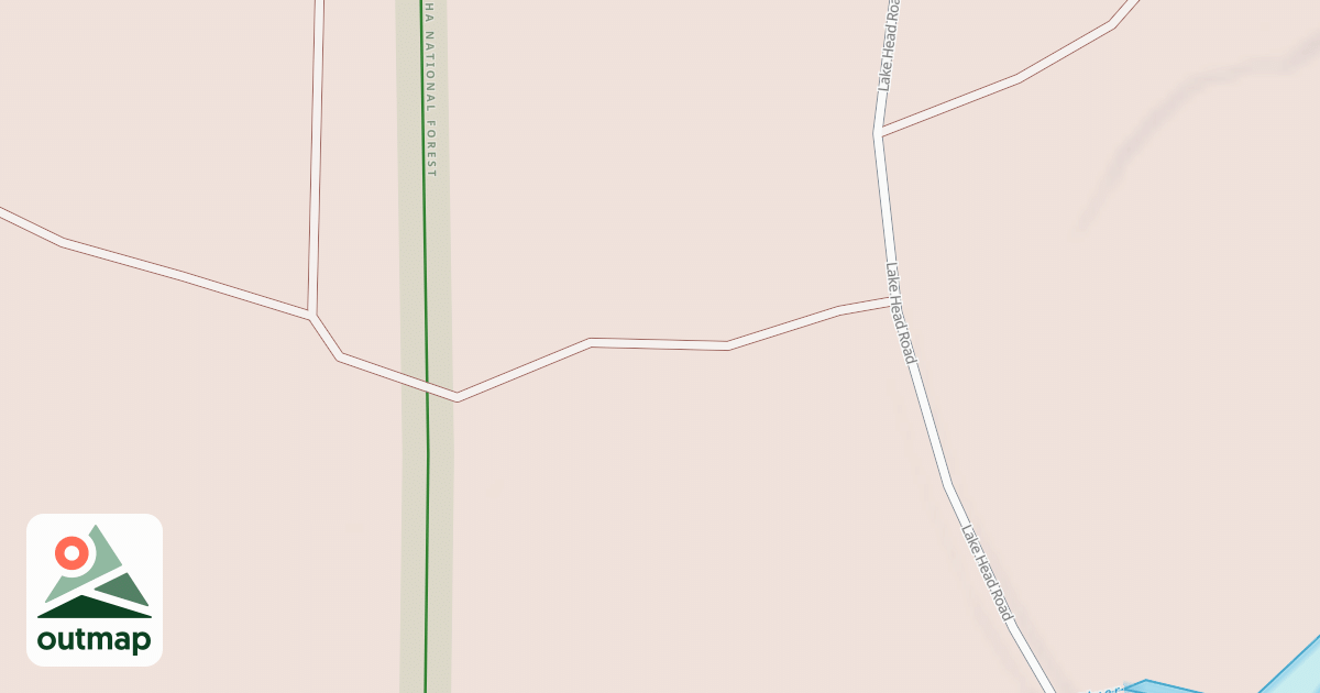 Map of BREVOORT CAMP SPUR E