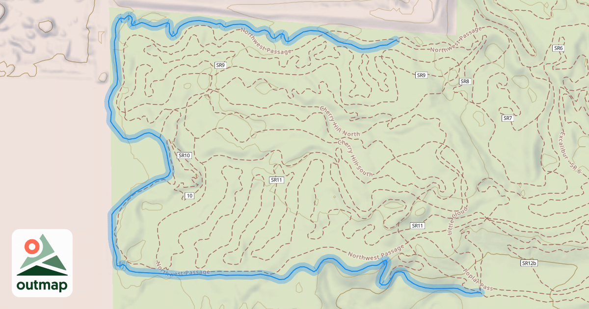 Map of Super Duper Looper