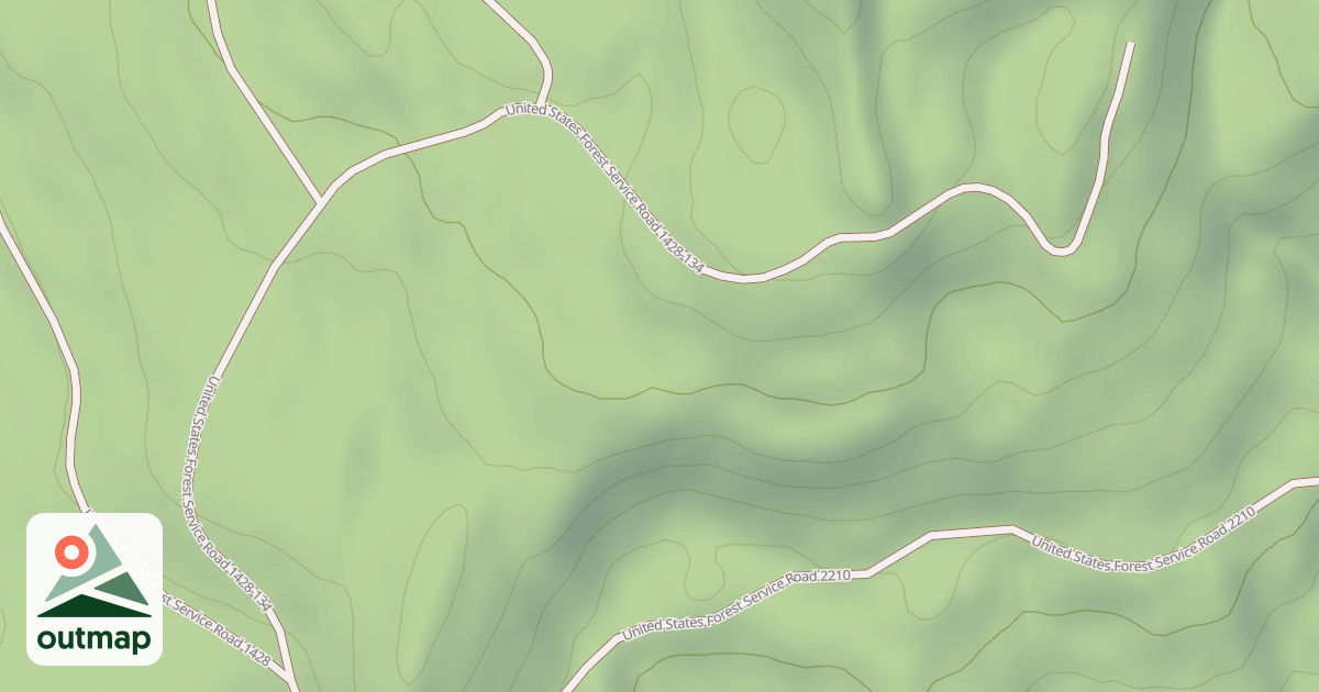 Map of USFS Motor Vehicle Use Map Roads {DFB9E5FC-AF3F-4CDB-8A88-C5F0AFB296ED}