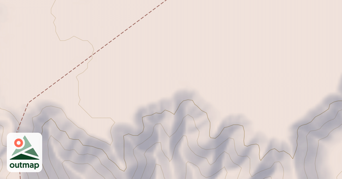 Map of Badlands Trail