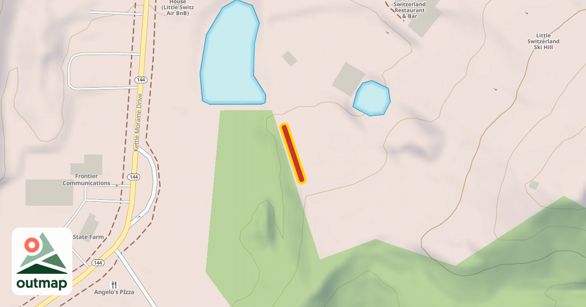 Map of Beginner Holl Handle Tow