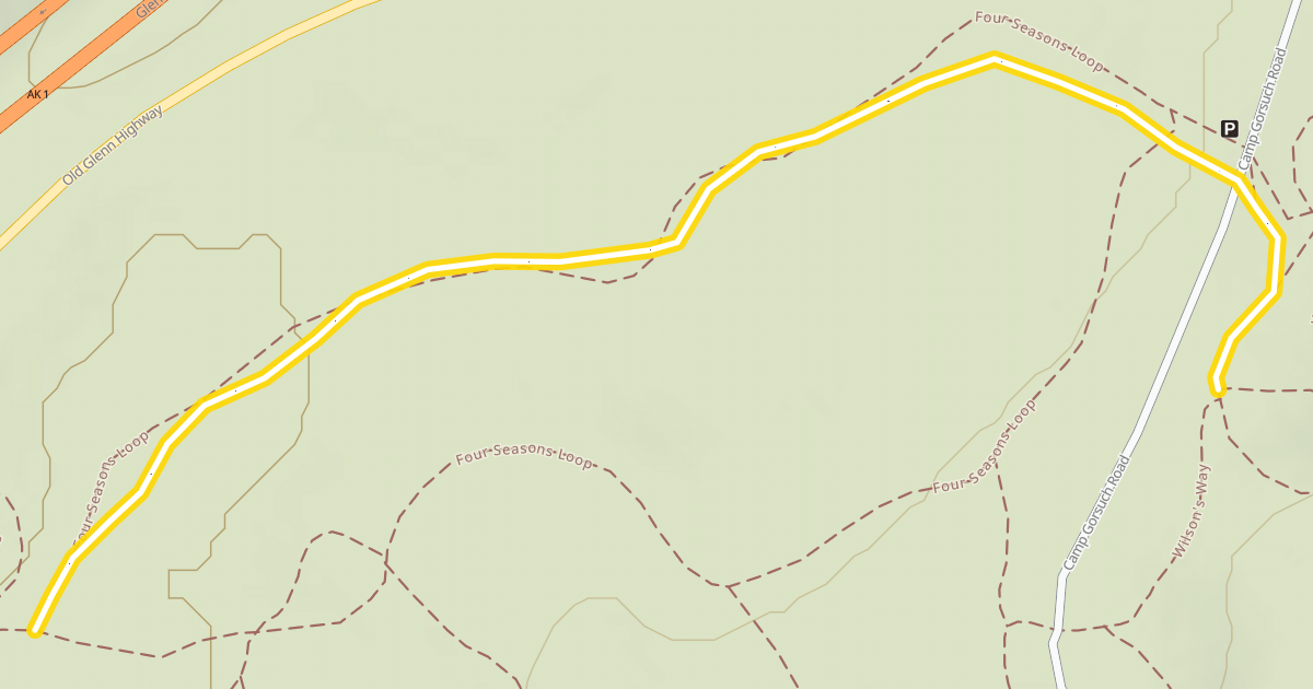 Map preview of Edmonds Lake 2.5k