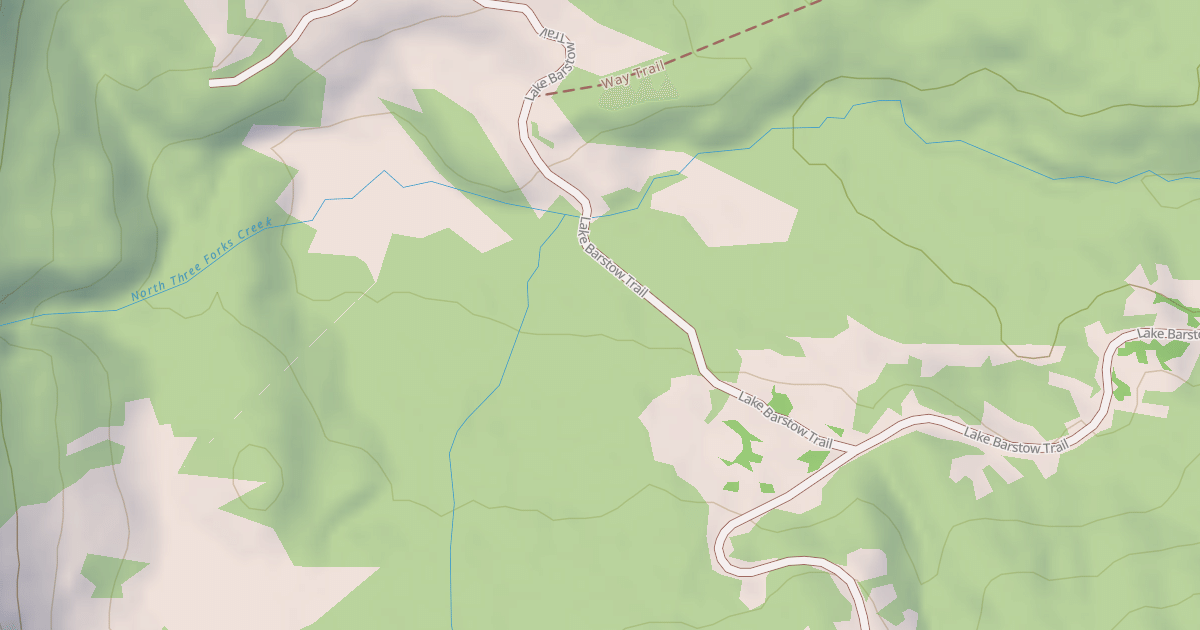 Map preview of Lake Barstow
