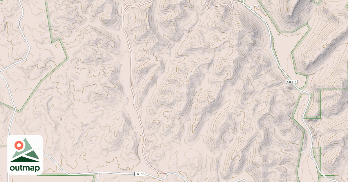 Map of HOPKINS FLAT BR 1H