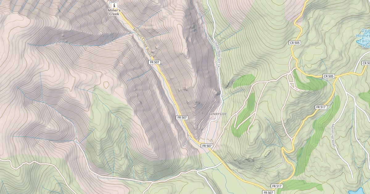 Map preview of MINERS CR