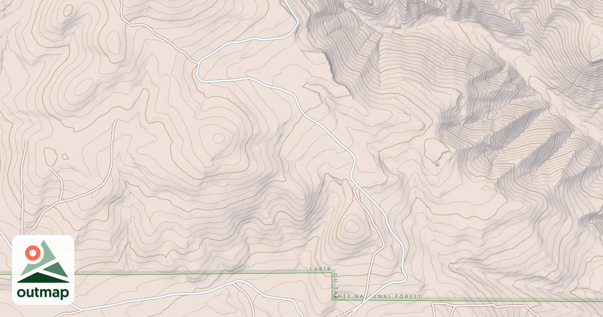 Map of WEST DRY-HUNTLEY