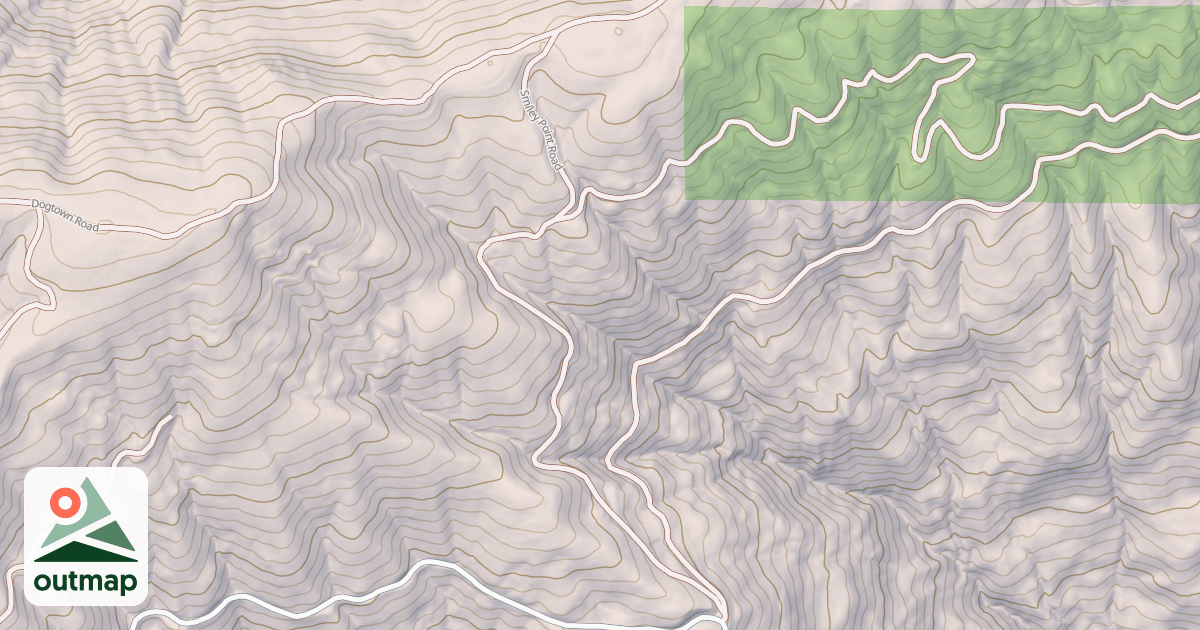 Map of SMILEY POINT