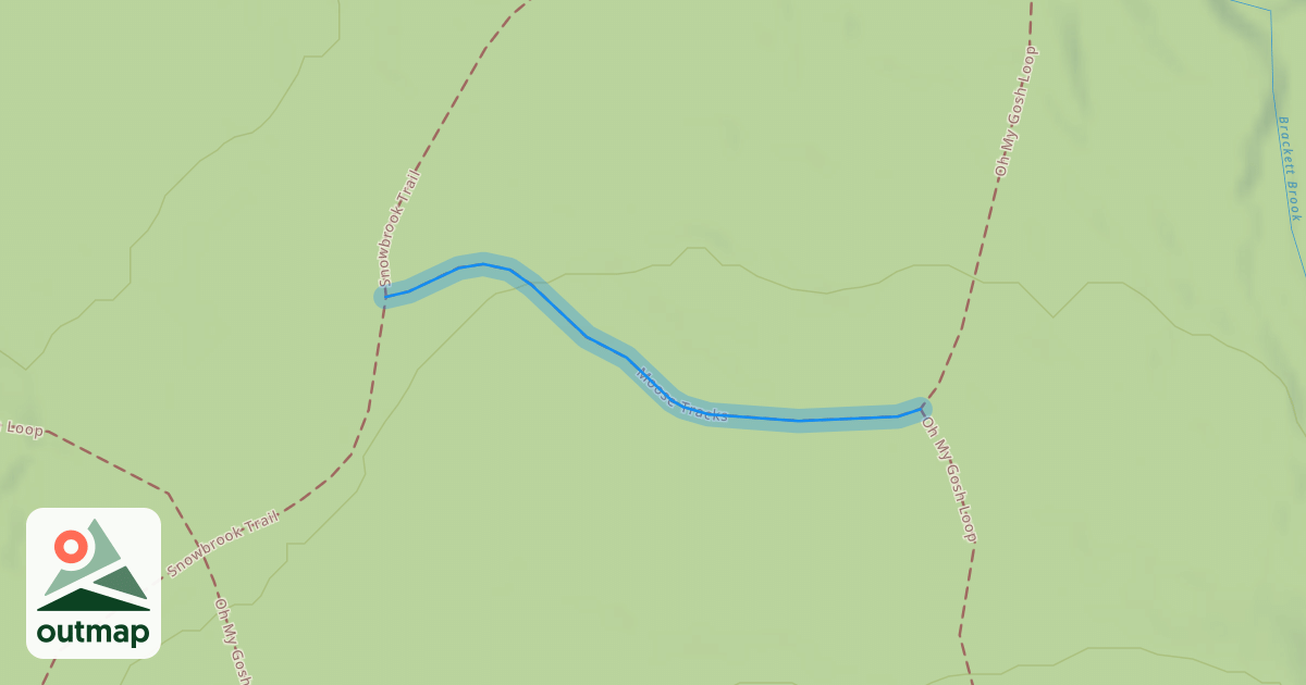 Map of Moose Tracks