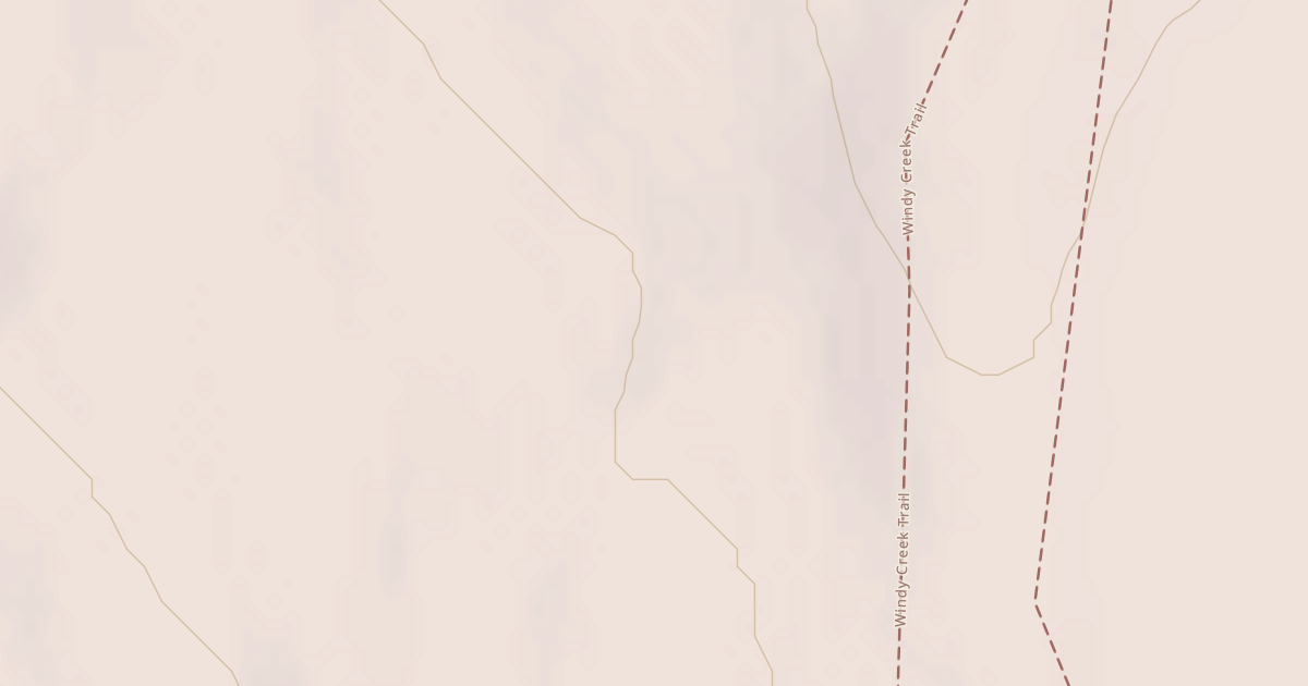 Map preview of Windy Creek Subsistence Ohv Trail