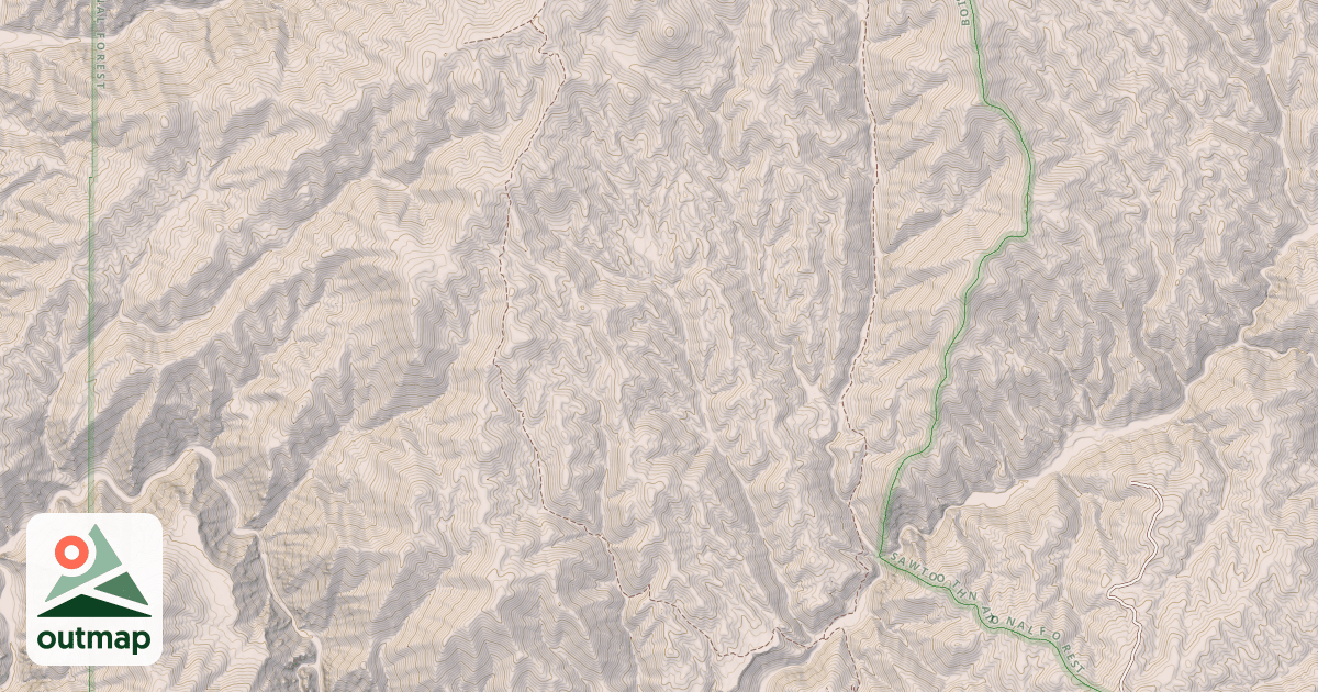 Map of PORCUPINE GULCH