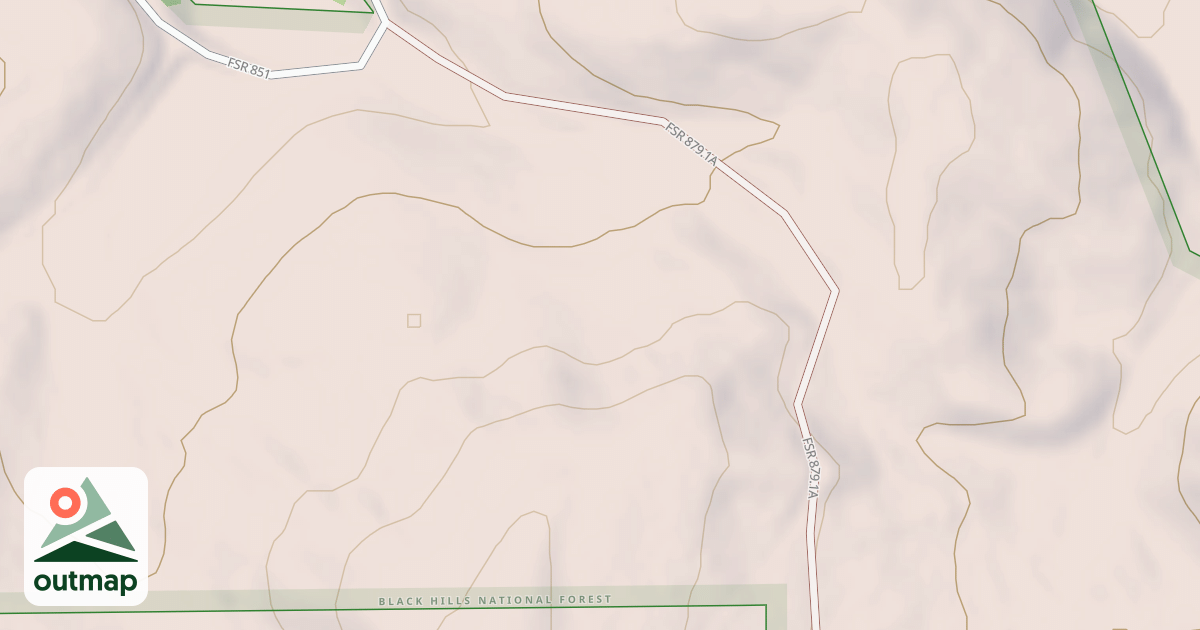 Map of COLE SPRINGS