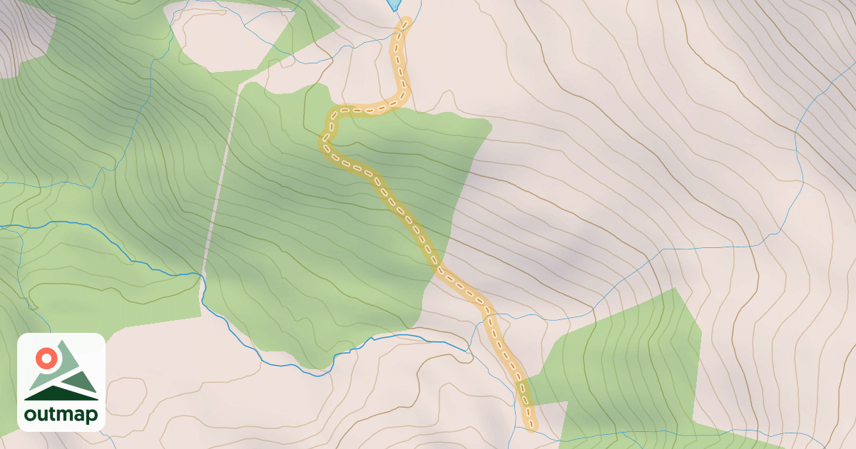 Map of Bernie's Cutline