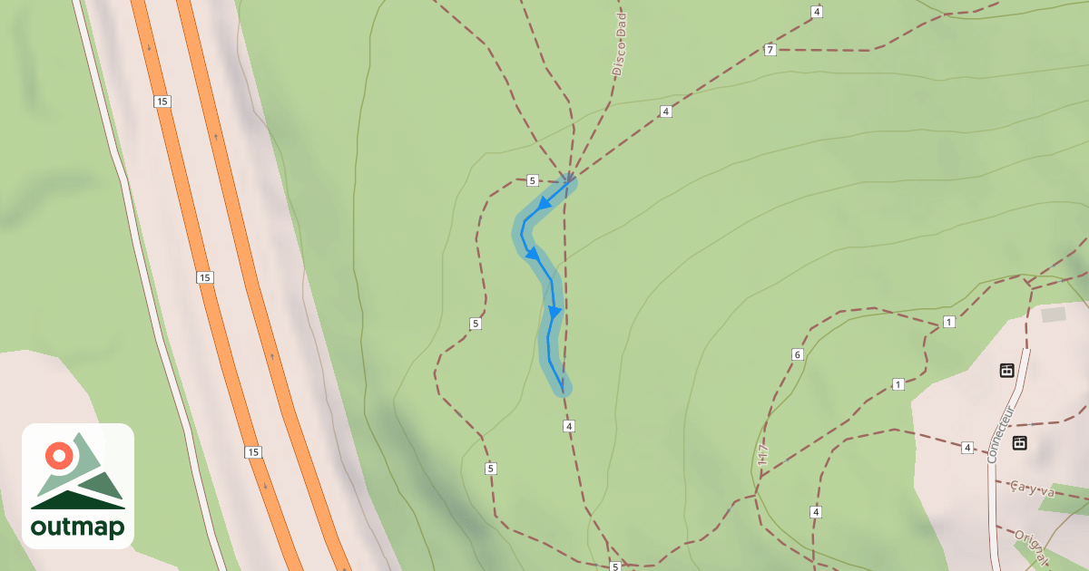 Map of 50 Nuances de Vert